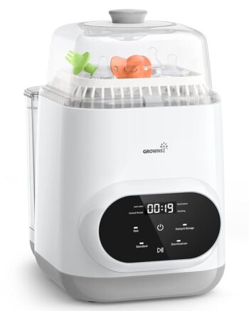 Grownsy EaseClean Baby Bottle Washing Machine Pro: Integrated baby Bottle washing machine, sterilizer and dryer: Baby bottles, pump parts and baby essentials Baby bottle washing machine: Replace hand washing