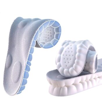 B1 Pair, G2 Pairs Free,4D Cloud Insoles for Men Women, Anti‑Fatigue Shock Absorption Foot Pain Relief Cushion Insoles