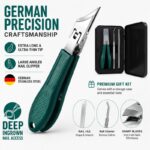 Eagle Beak Beveled Nail Clippers, 3Pcs Wide Jaw Opening Anti-Splash Slanted Nail Clipper, Long Handle Wide Jaw Opening Anti-Splash Slanted Edge Nail Clipper for Thick Nails,Seniors&Ingrown Care(Green)